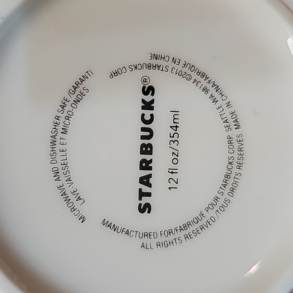 Starbucks You & Me 12oz Red and White Valentine Mug - Picture 6 of 6